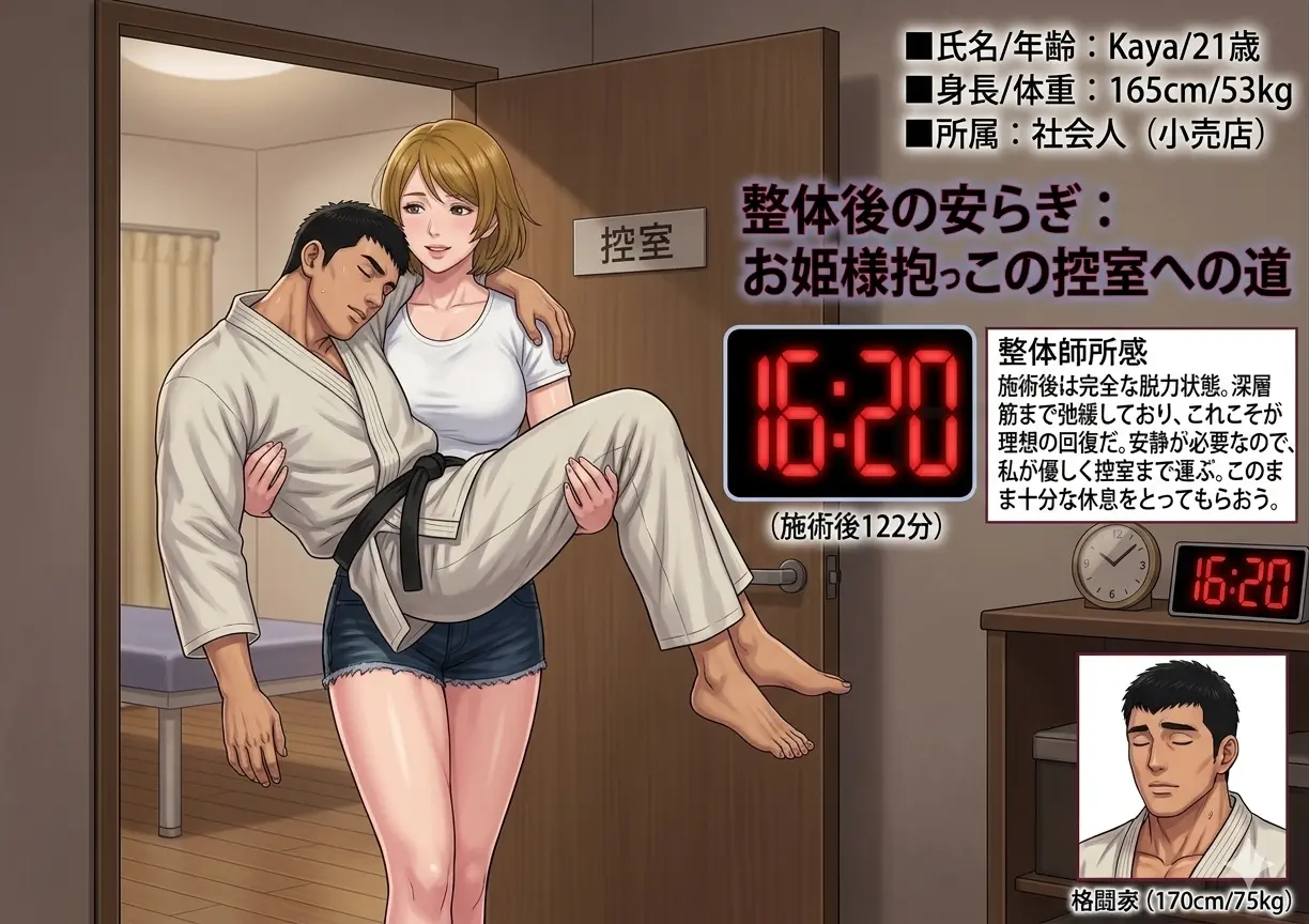 Kayaによる密着前抱っこ封殺リフト